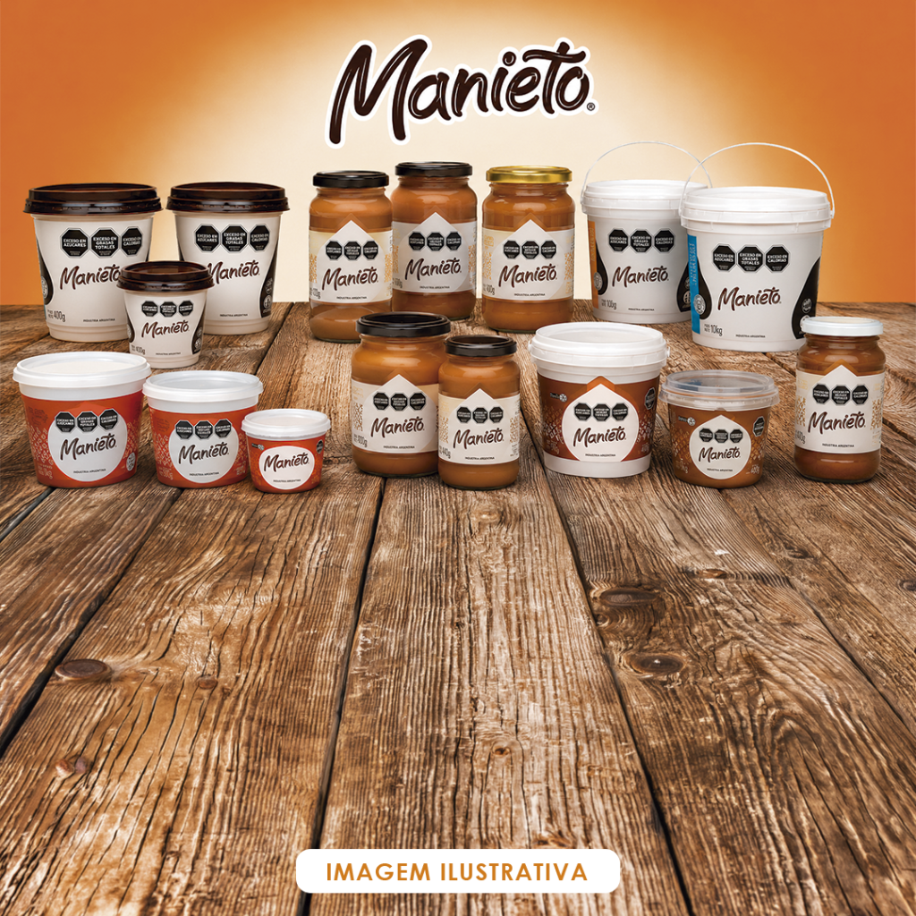 Uma linha completa de Doce de Leite